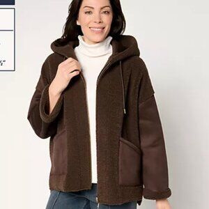 Weatherproof Reversible Faux Shearling Coat